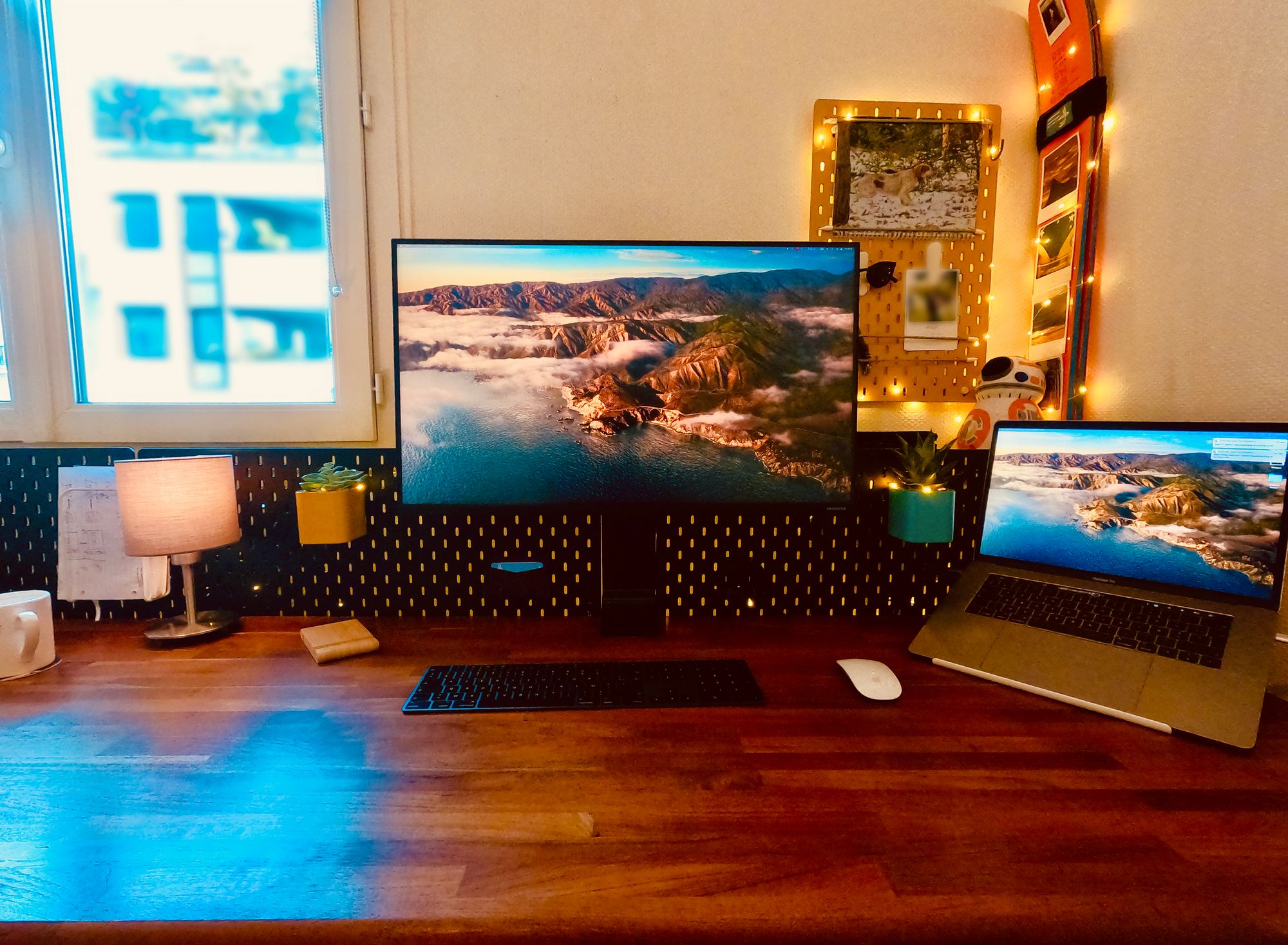 Home office: desk setup !