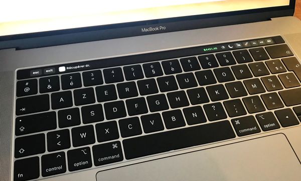 Reminders on Touch Bar